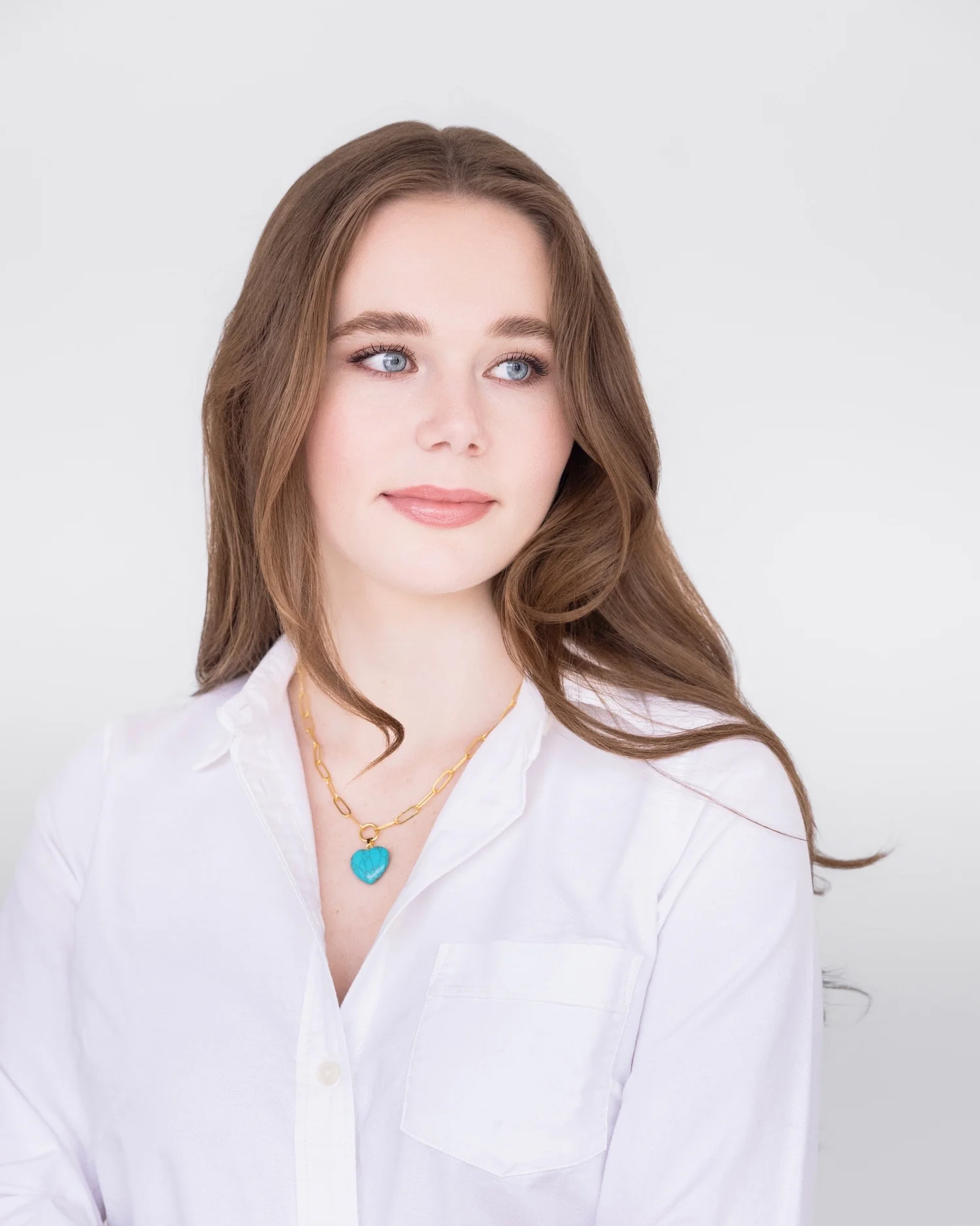 Audrey Heart Necklace - Image 8