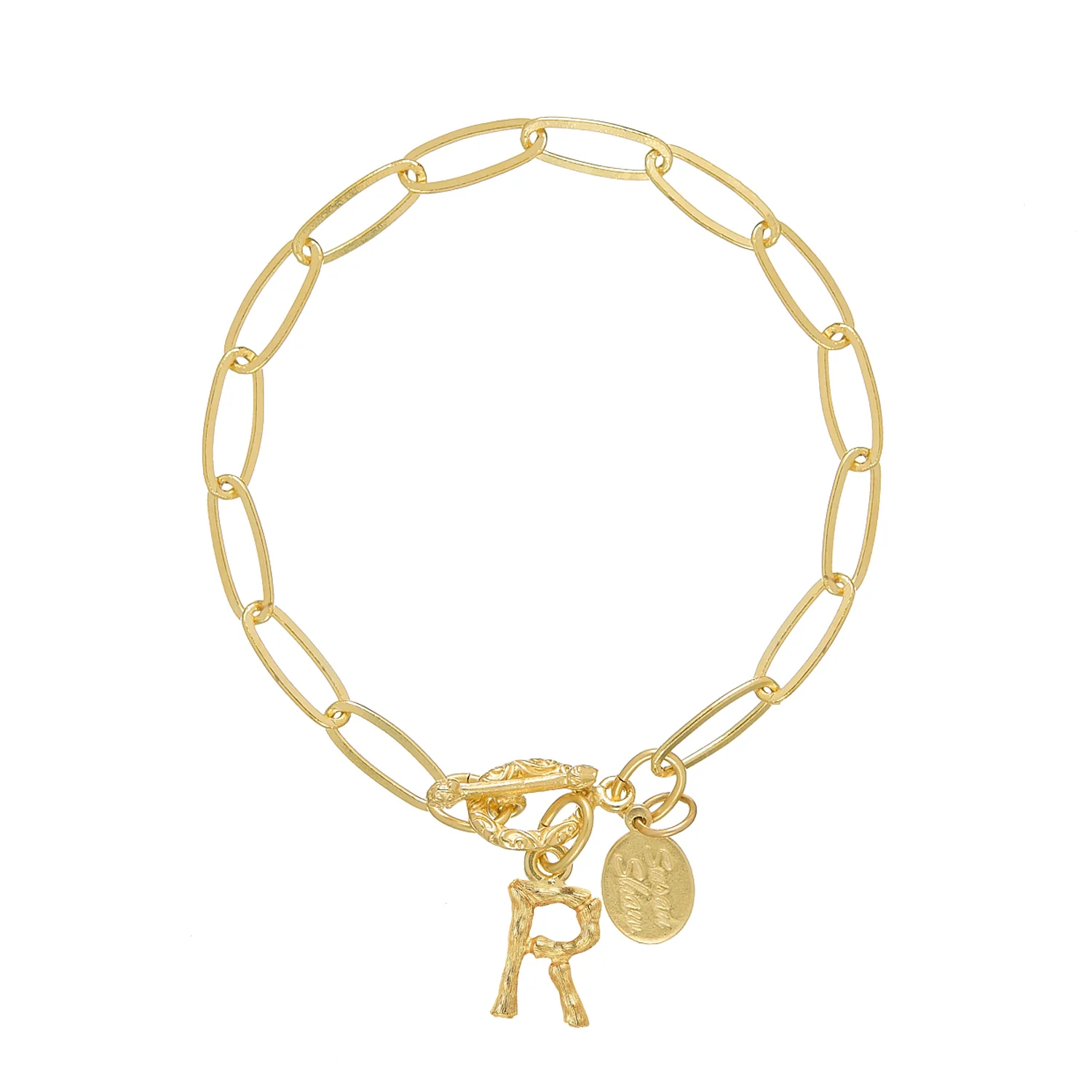 Bamboo Initial Bracelet - Image 19