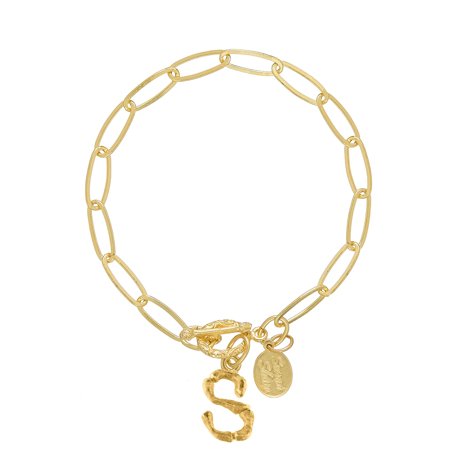 Bamboo Initial Bracelet - Image 20
