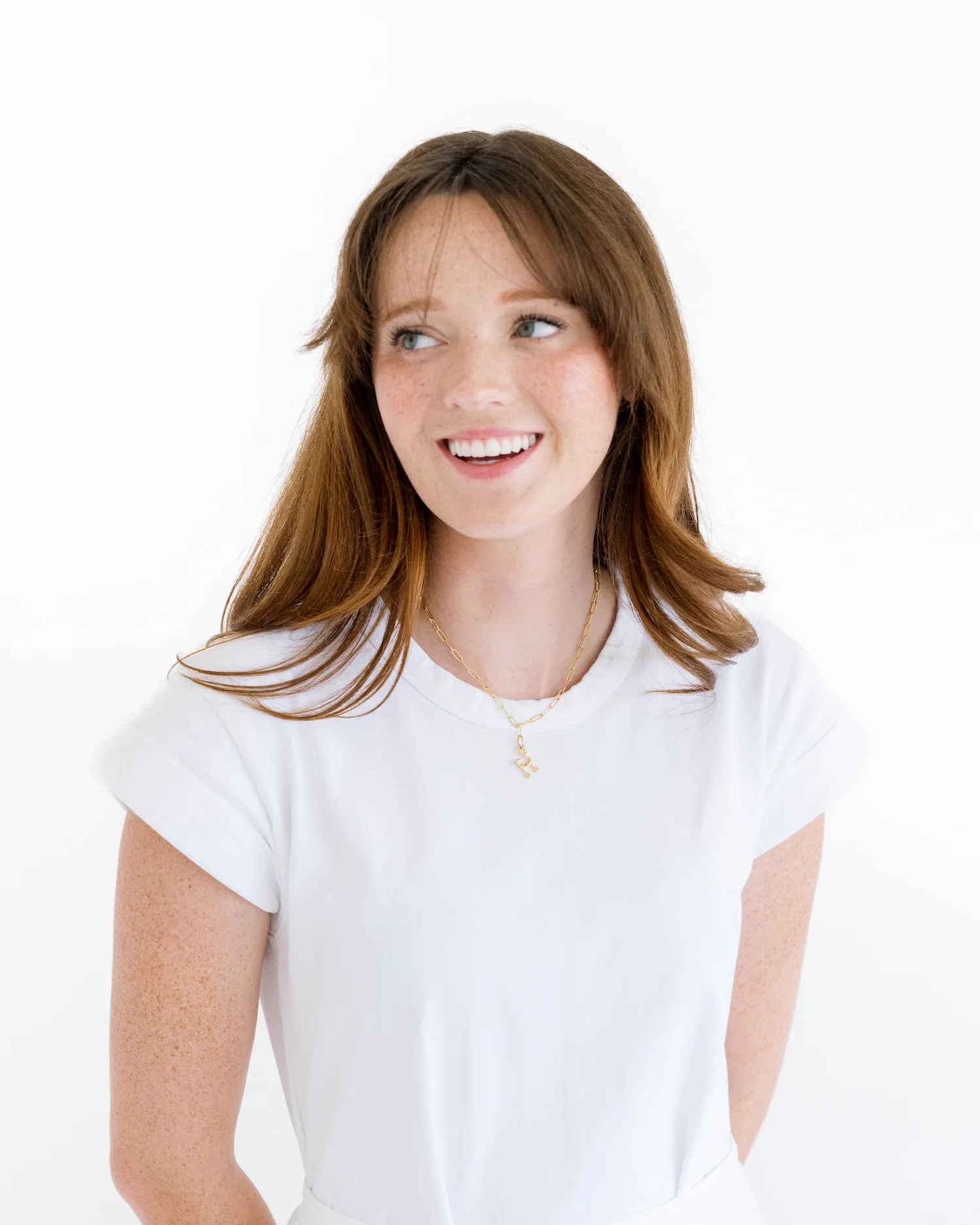 Bamboo Initial Necklace - Image 29
