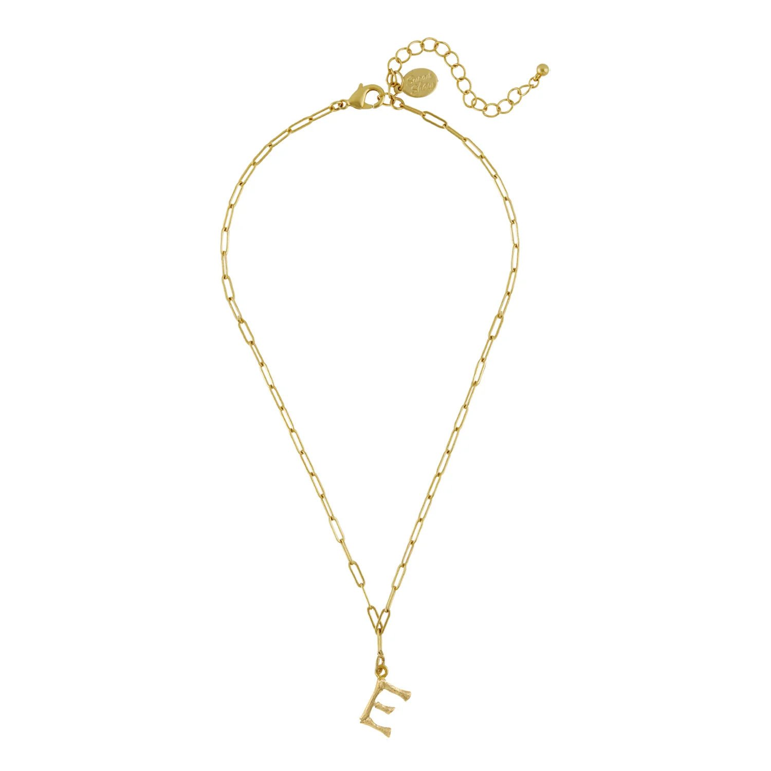 Bamboo Initial Necklace - Image 9