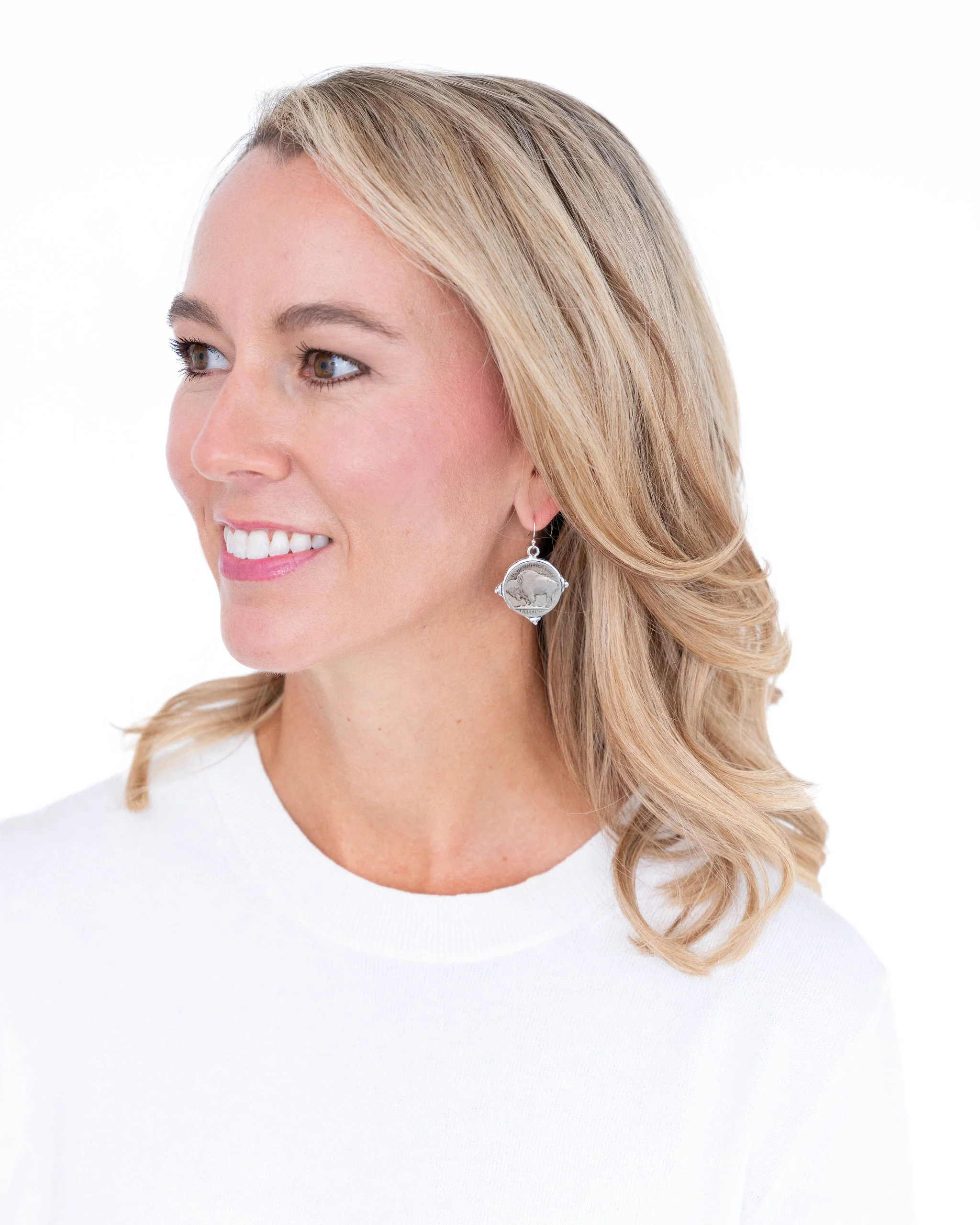 Buffalo Nickel Earrings - Image 6