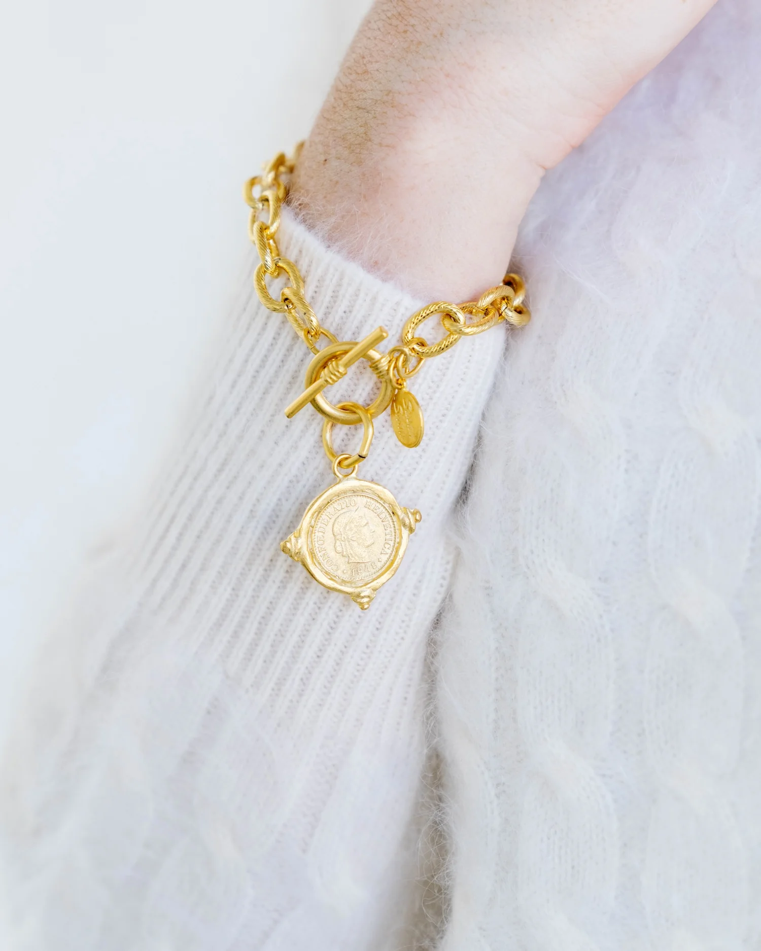 Coin Toggle Bracelet - Image 5