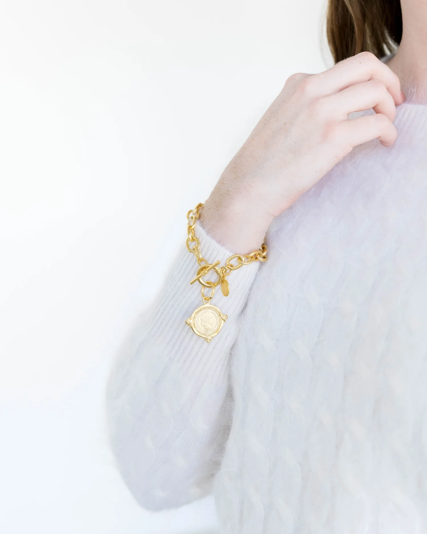 Coin Toggle Bracelet - Image 6