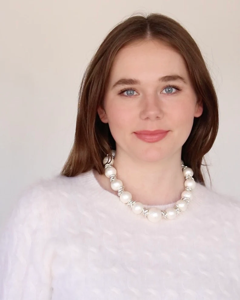 Cotton Pearl Link Necklace - Image 7