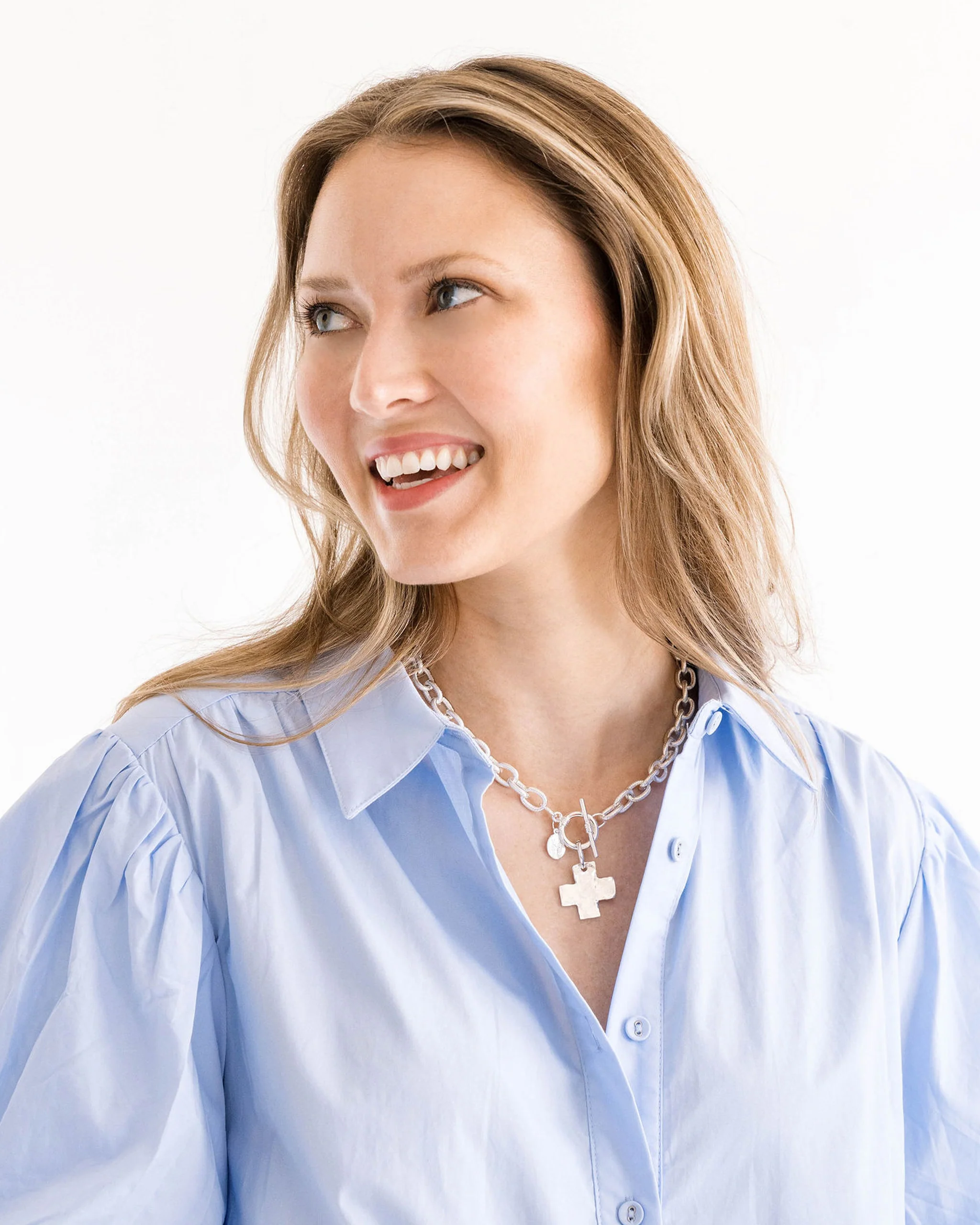 Cross Toggle Necklace - Image 6