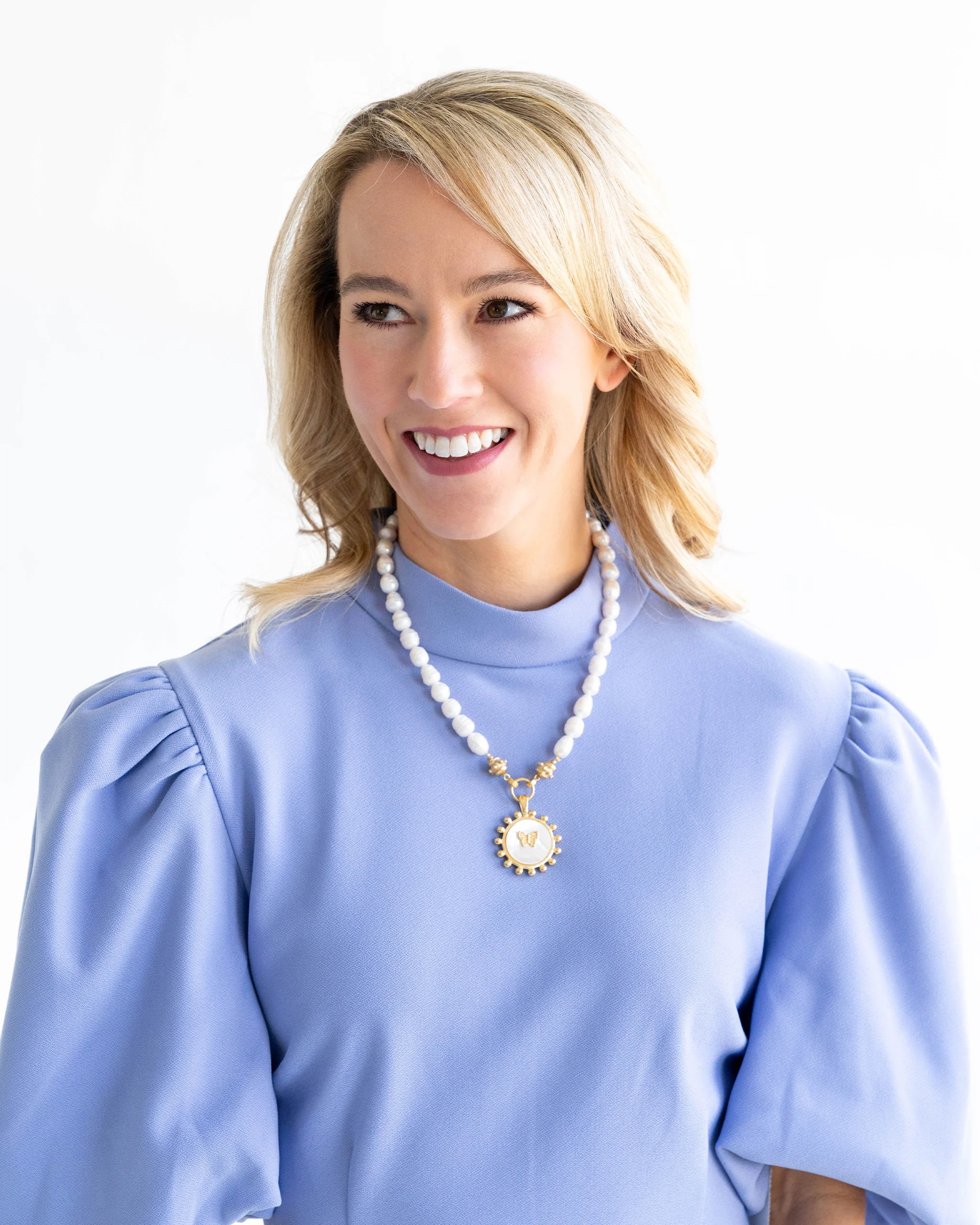 Erin Butterfly Necklace - Image 2