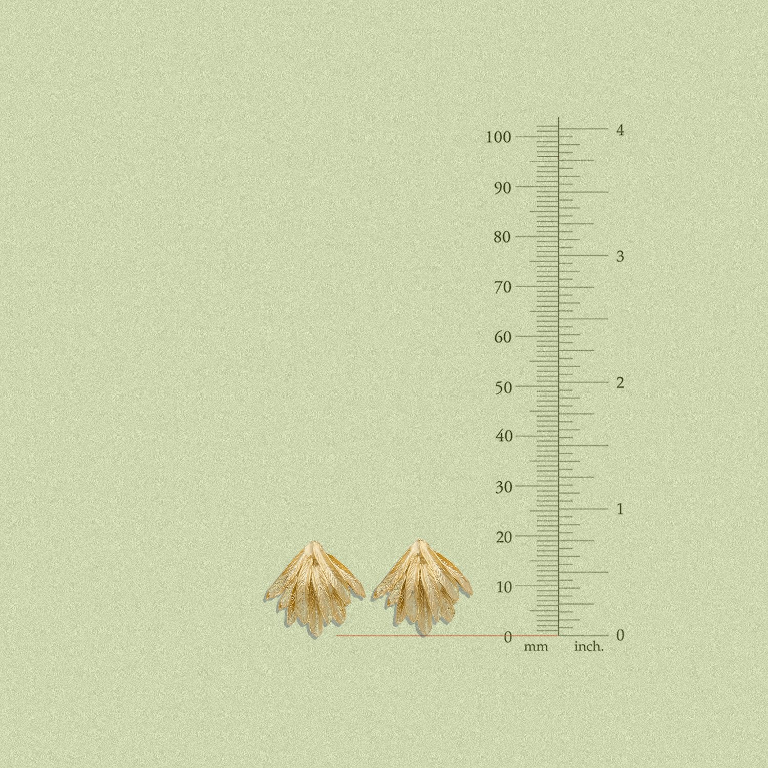 Feather Cuff Studs - Image 4