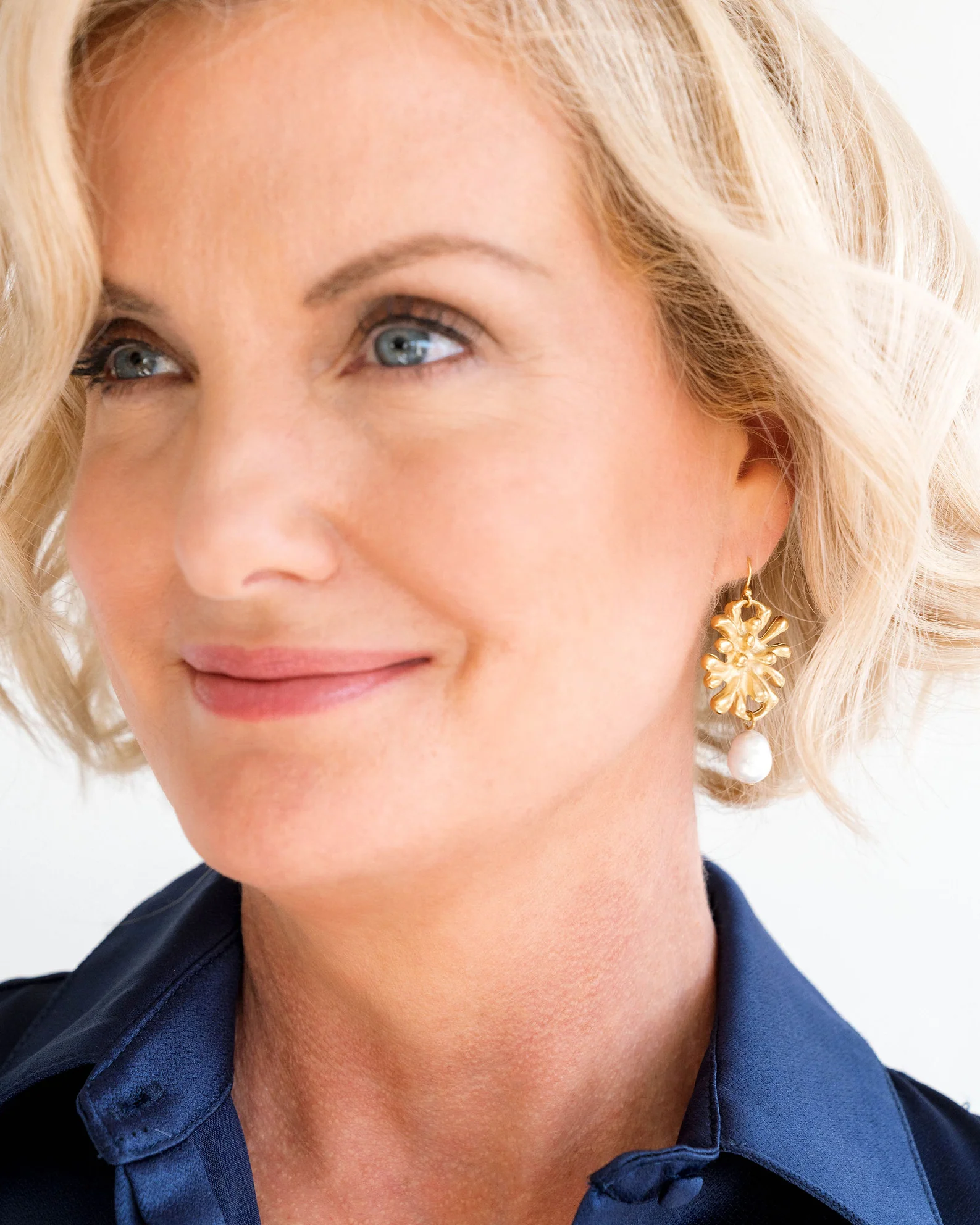 Firecracker Pearl Drop Earrings - Image 3