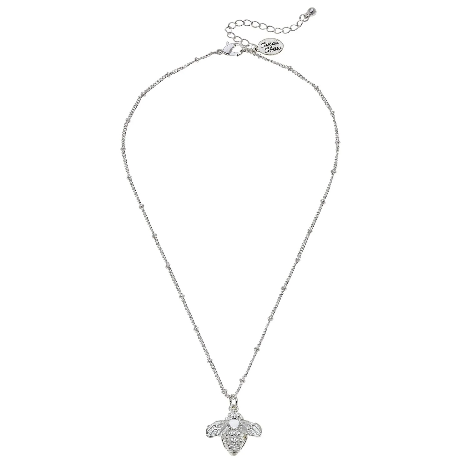 Dainty Honey Bee Necklace - Image 3