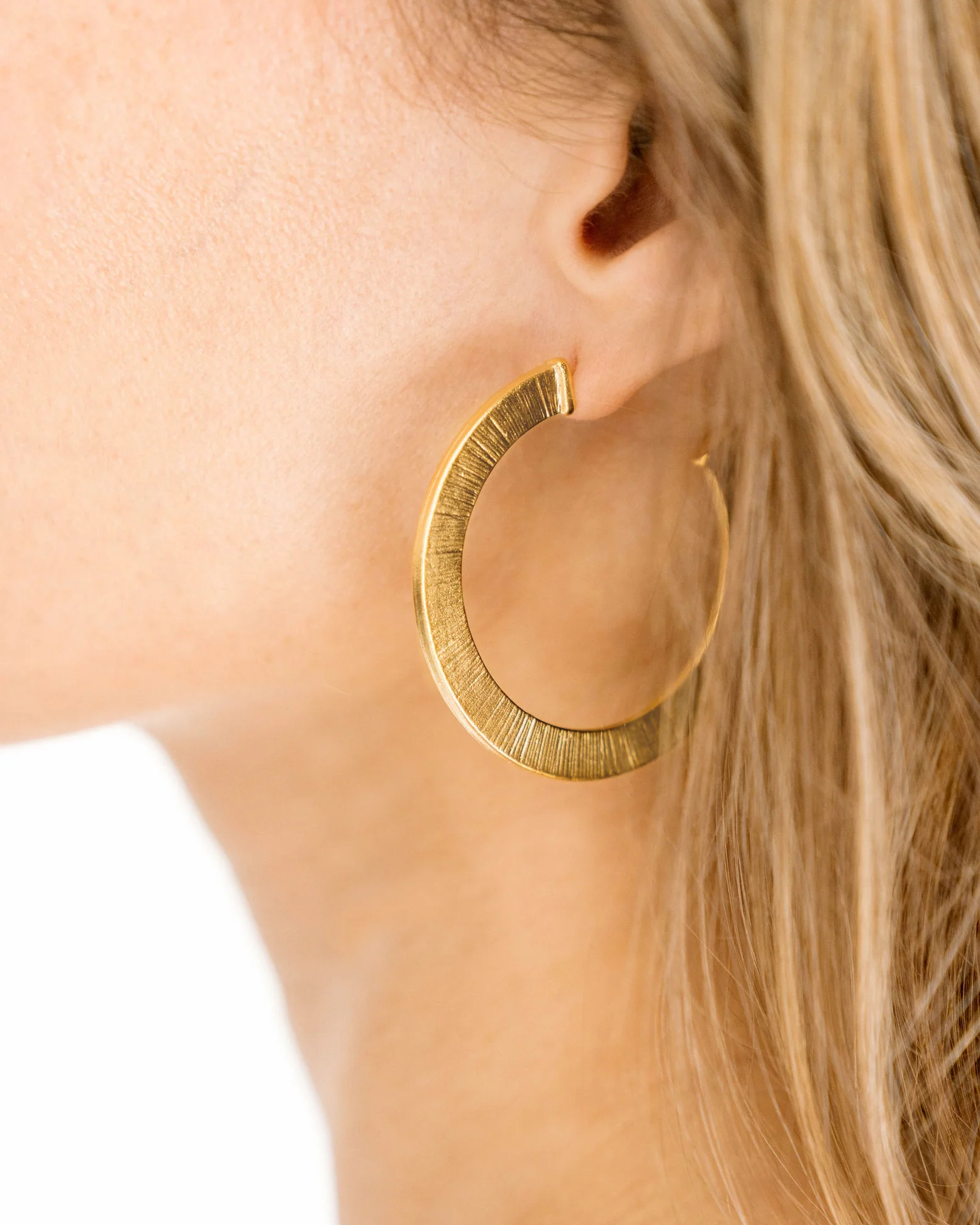 Textured Classic Hoops - Image 5