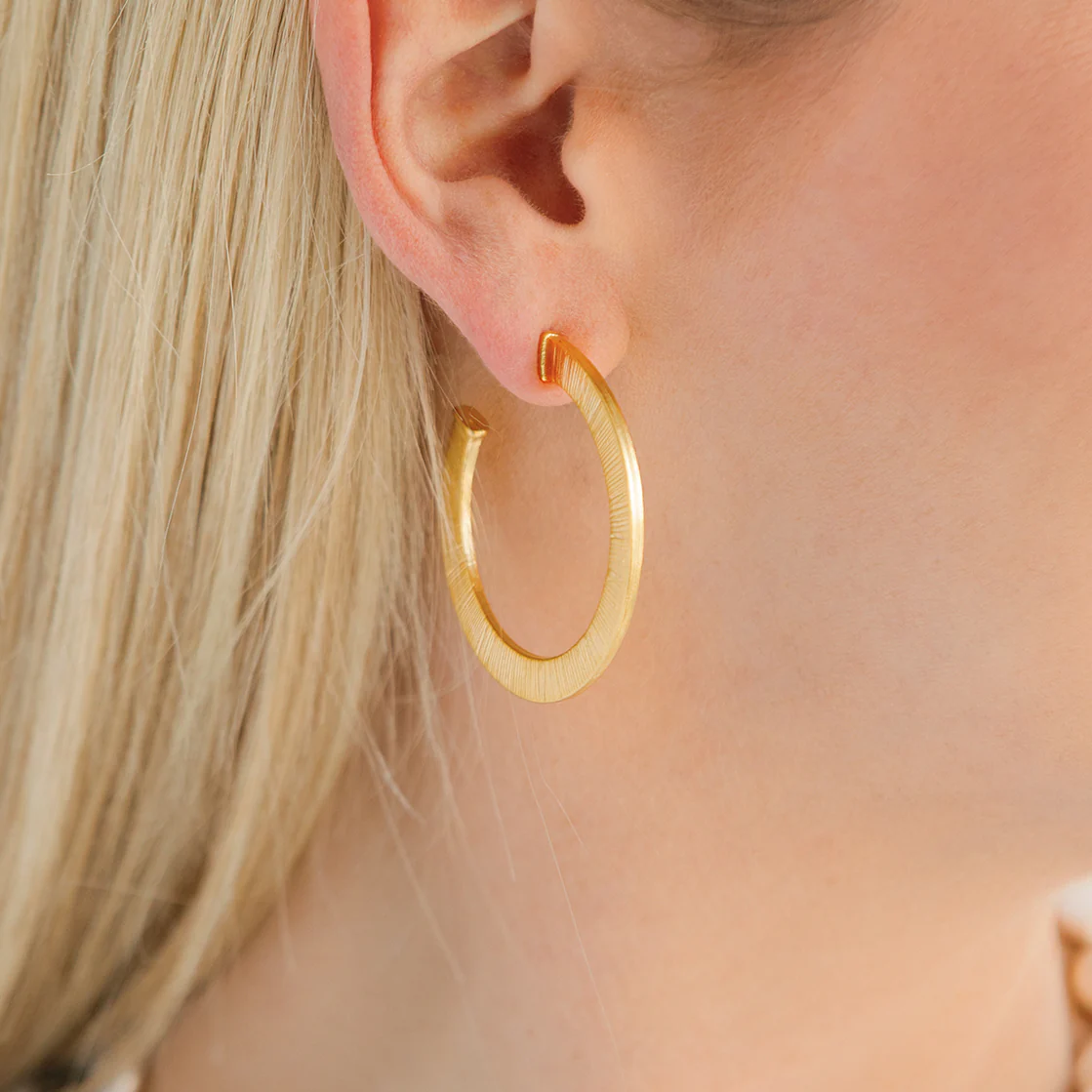Textured Classic Hoops - Image 7