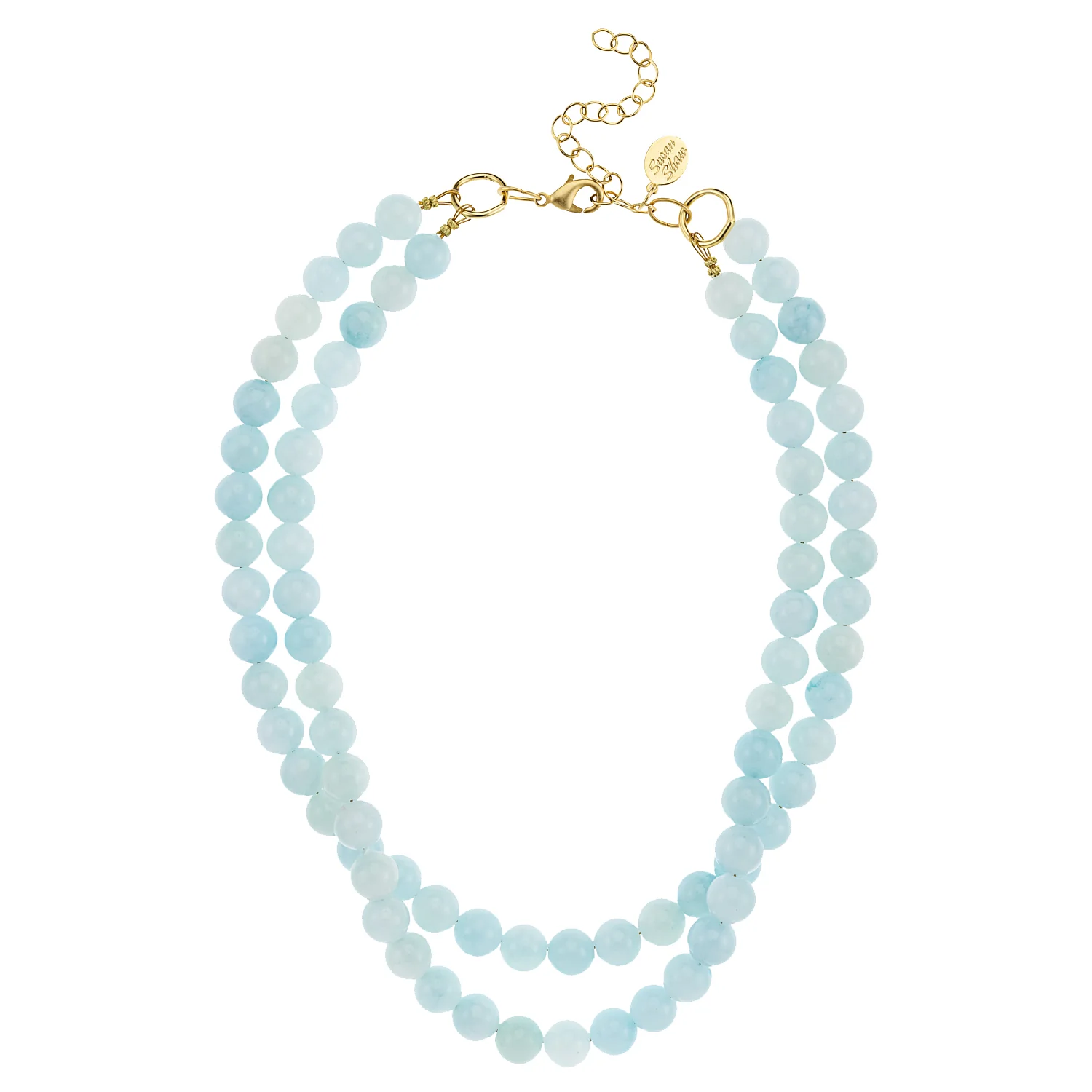 Jade Double Strand Necklace - Image 7