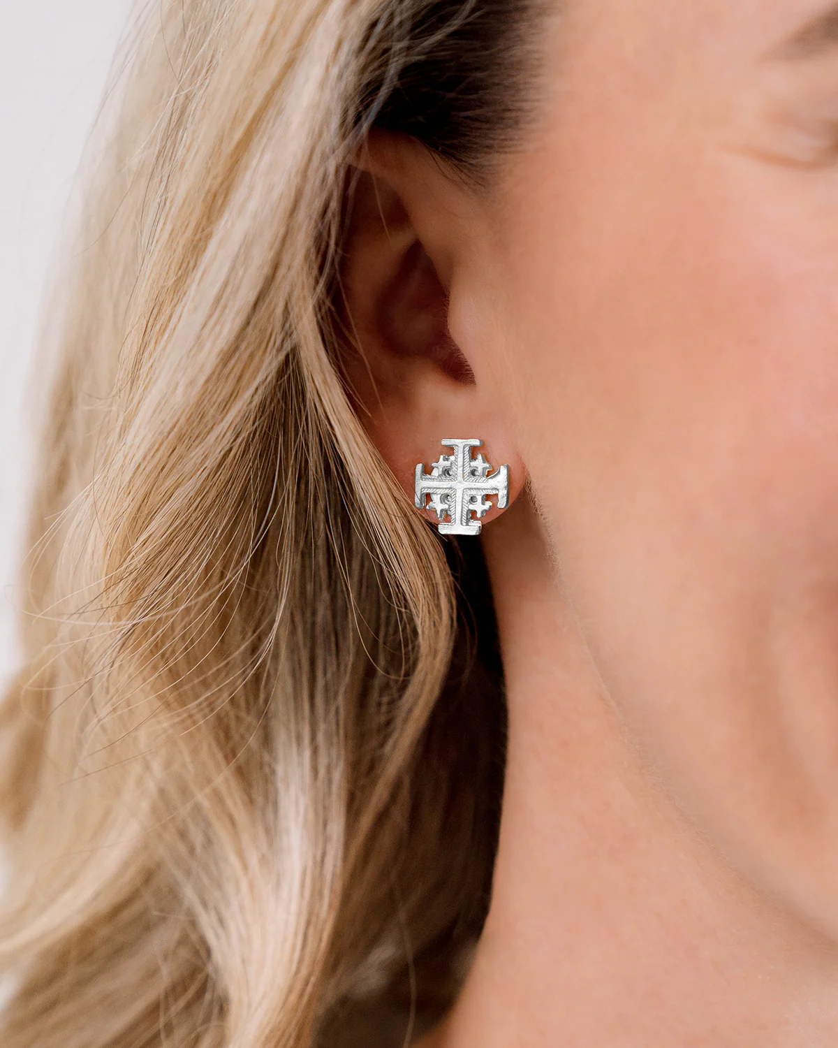 Jerusalem Cross Studs - Image 8