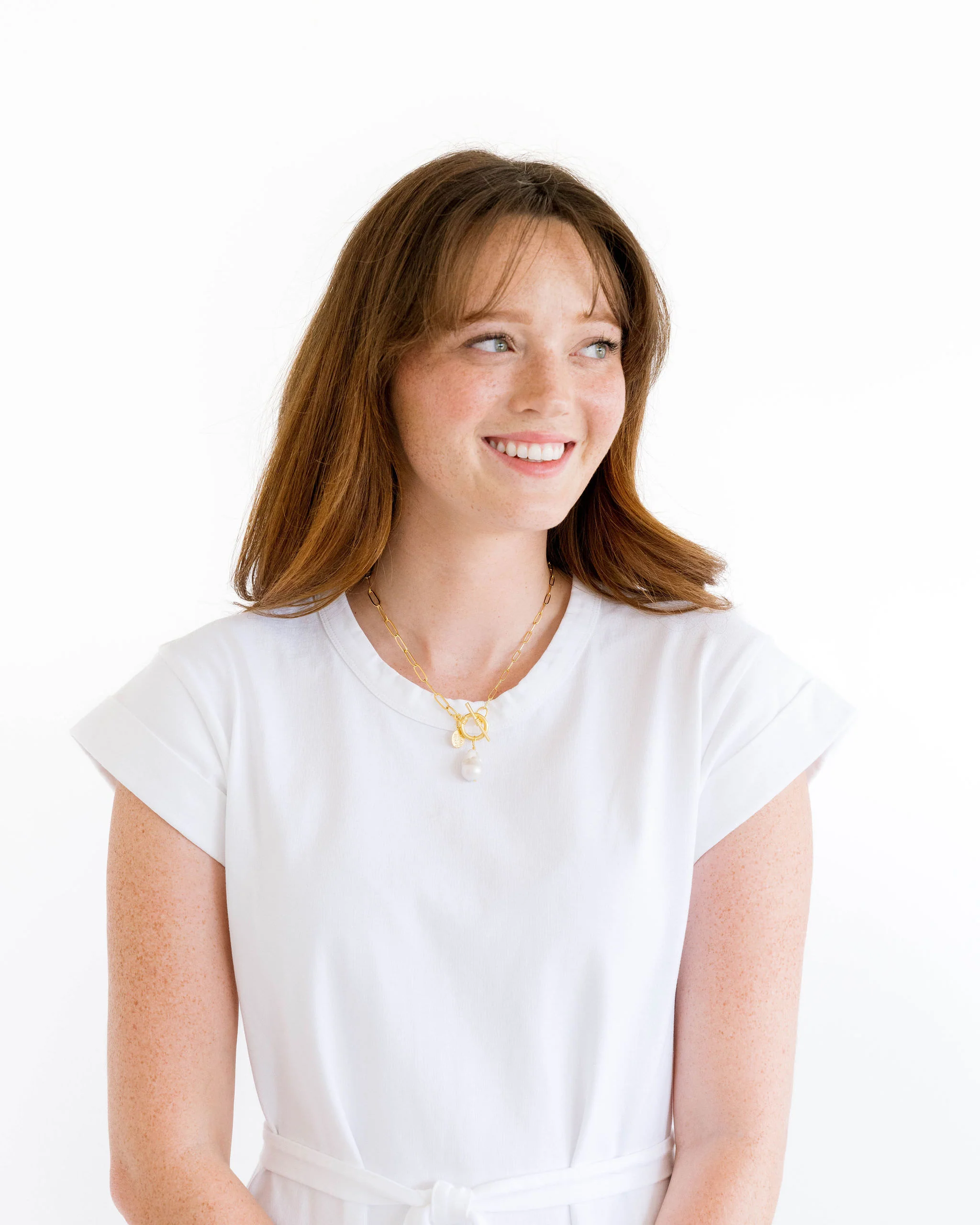 Katie Paperclip Necklace - Image 2