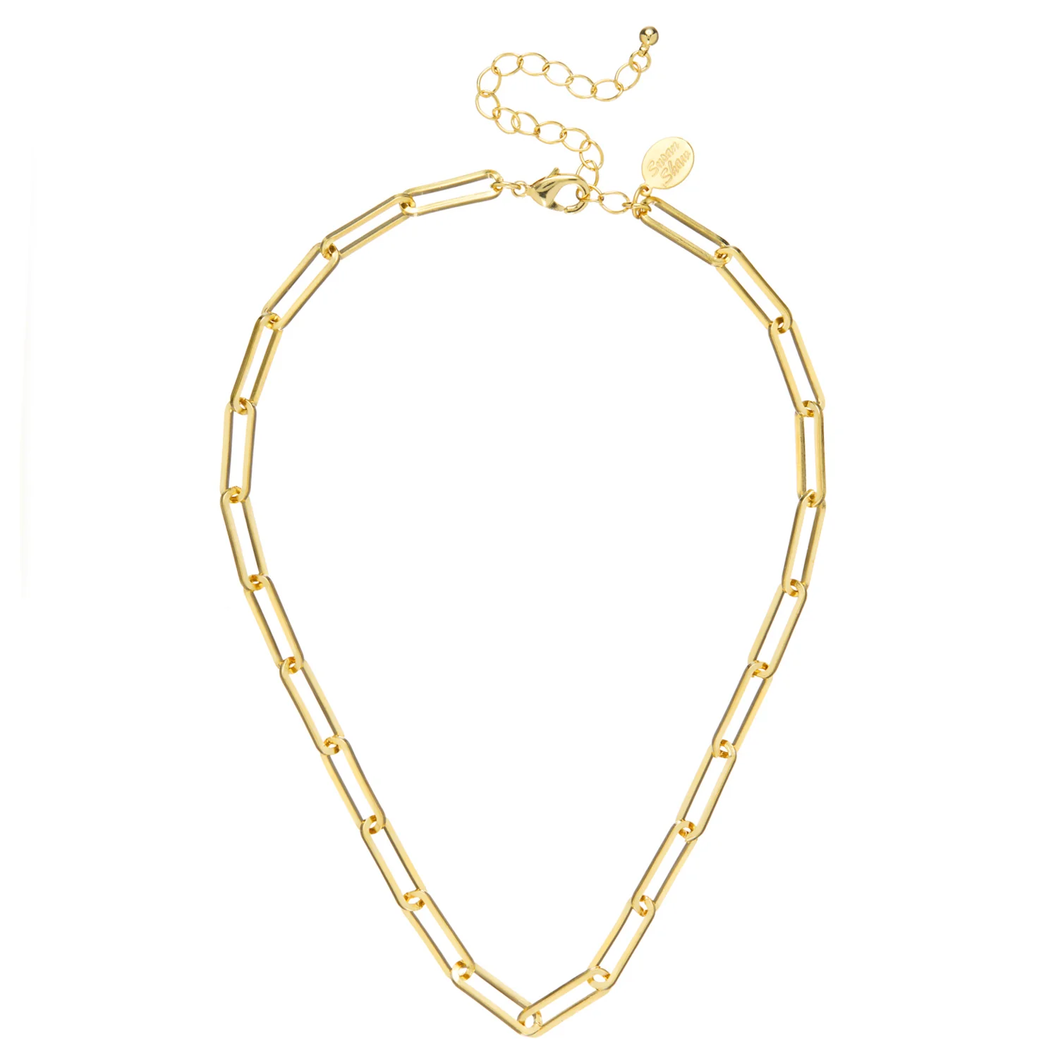Large Paperclip Necklace