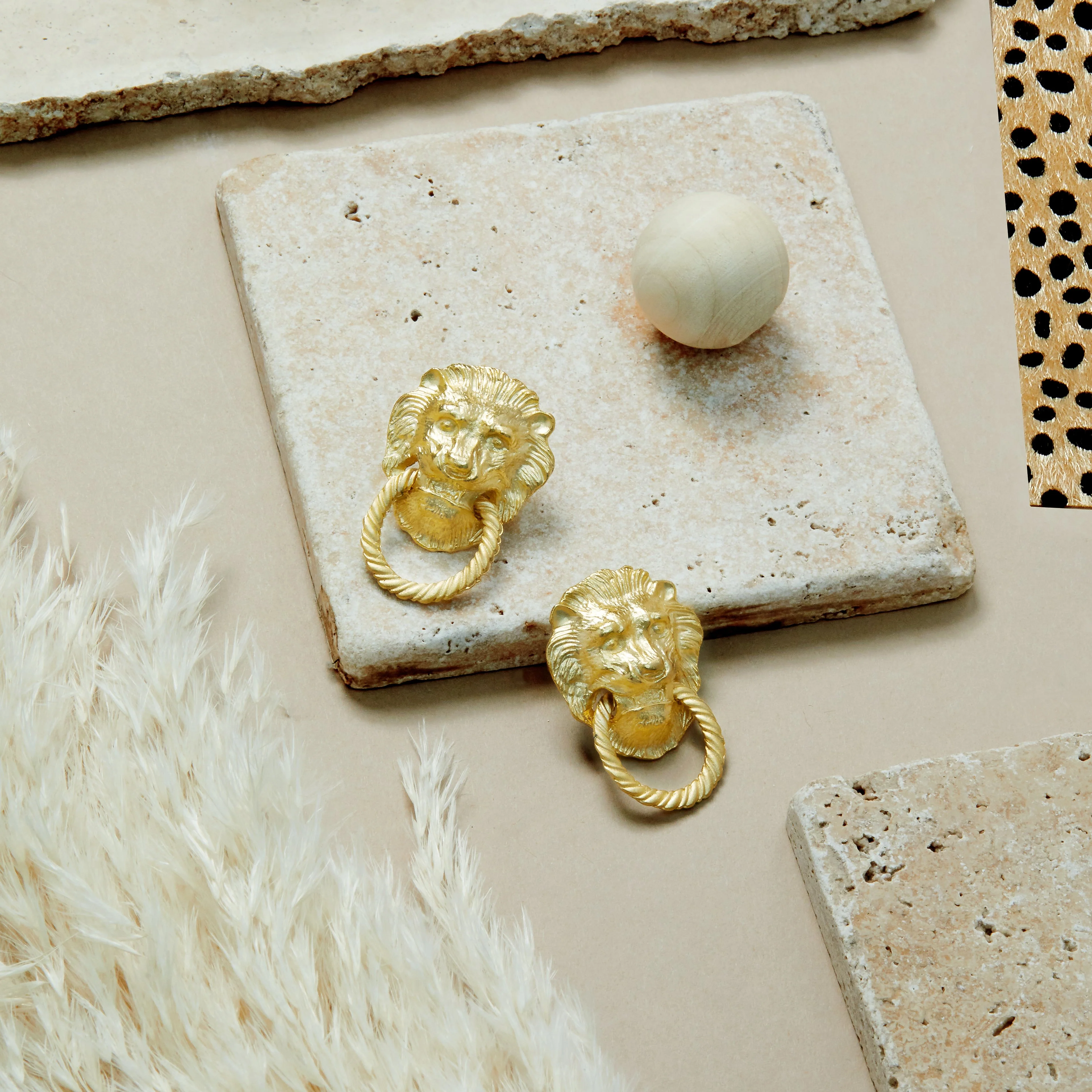 Lion Knocker Earrings - Image 11
