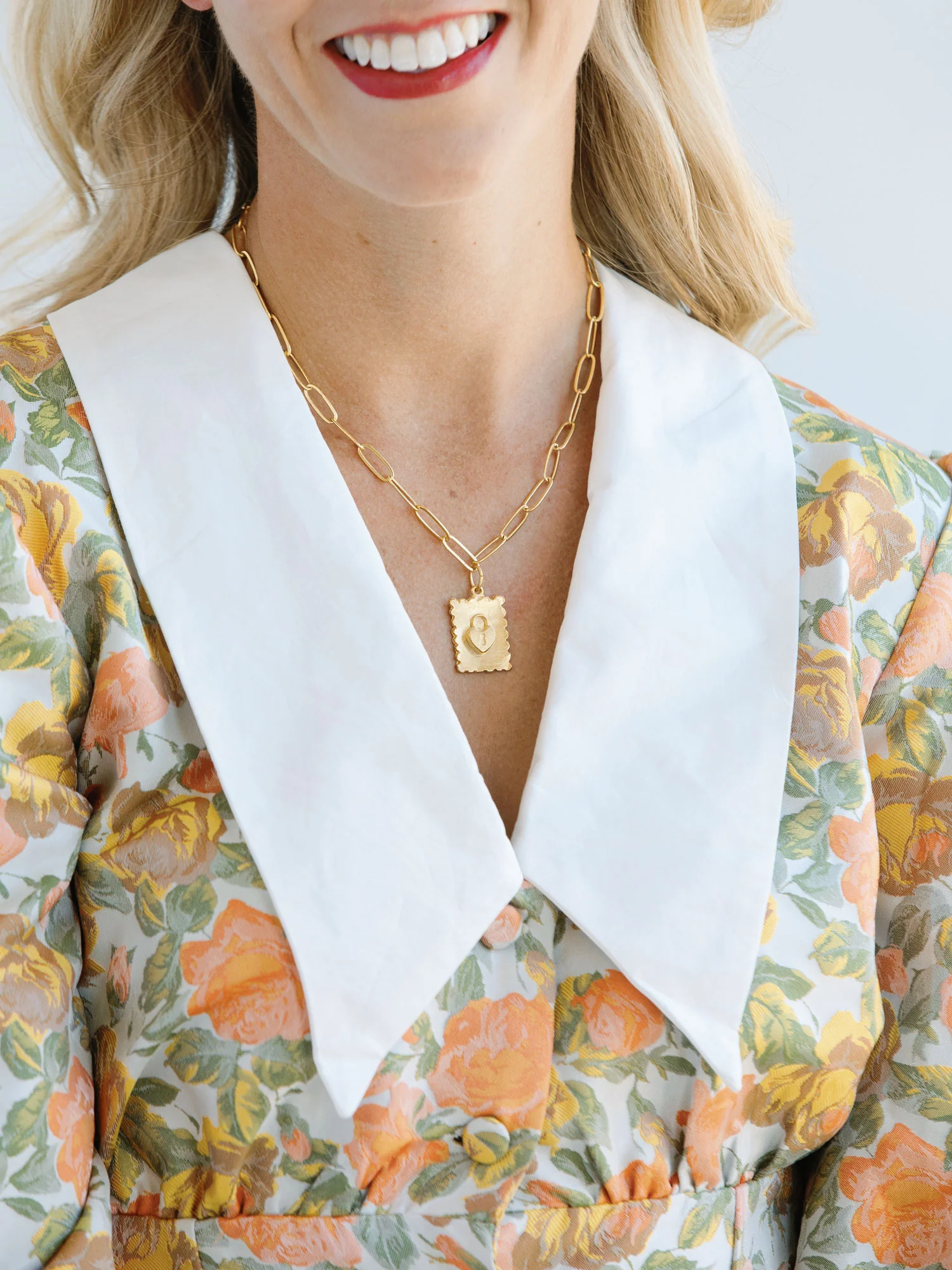 Lock Stamp Necklace - Image 2