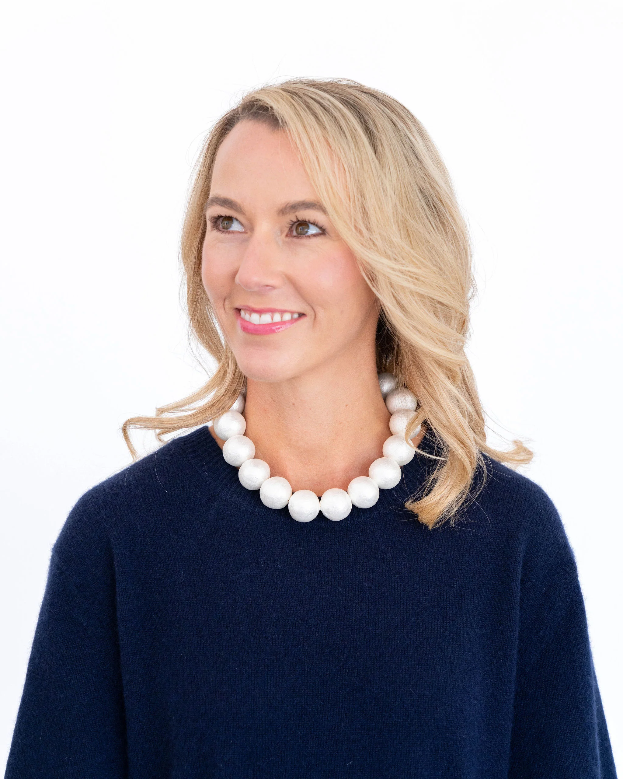 Lucille Cotton Pearl Necklace - Image 2