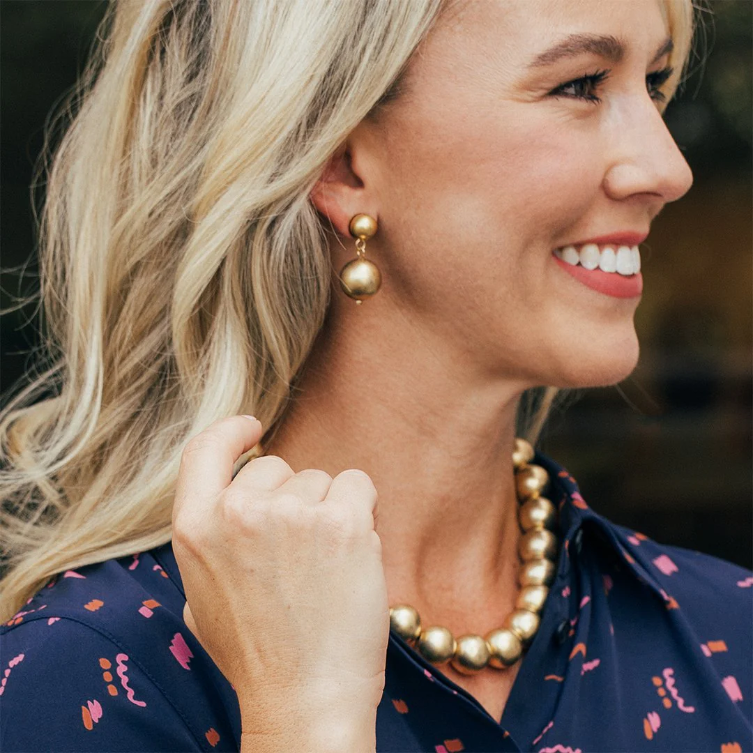Margaret Drop Earrings - Image 4