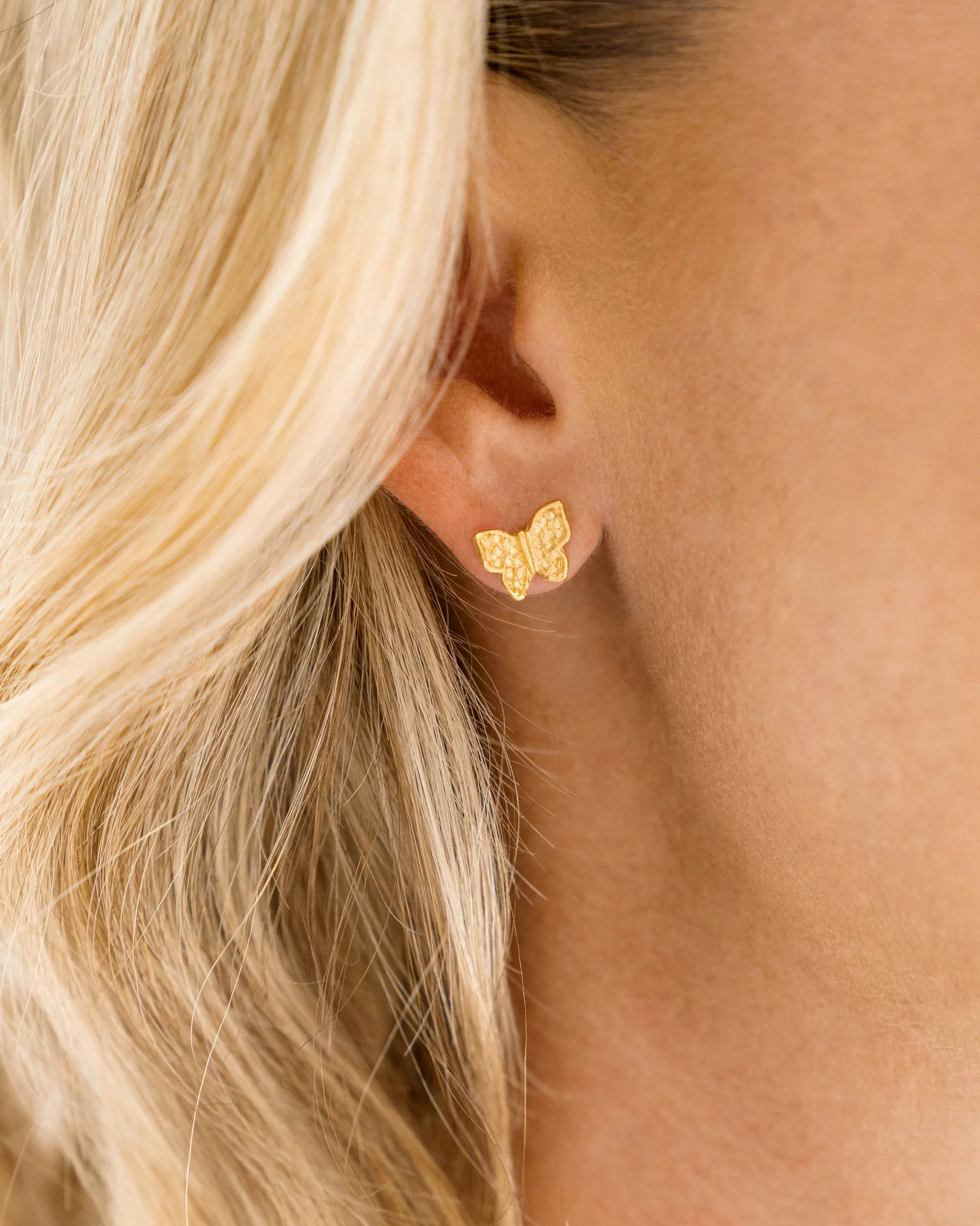Mini Butterfly Studs - Image 4