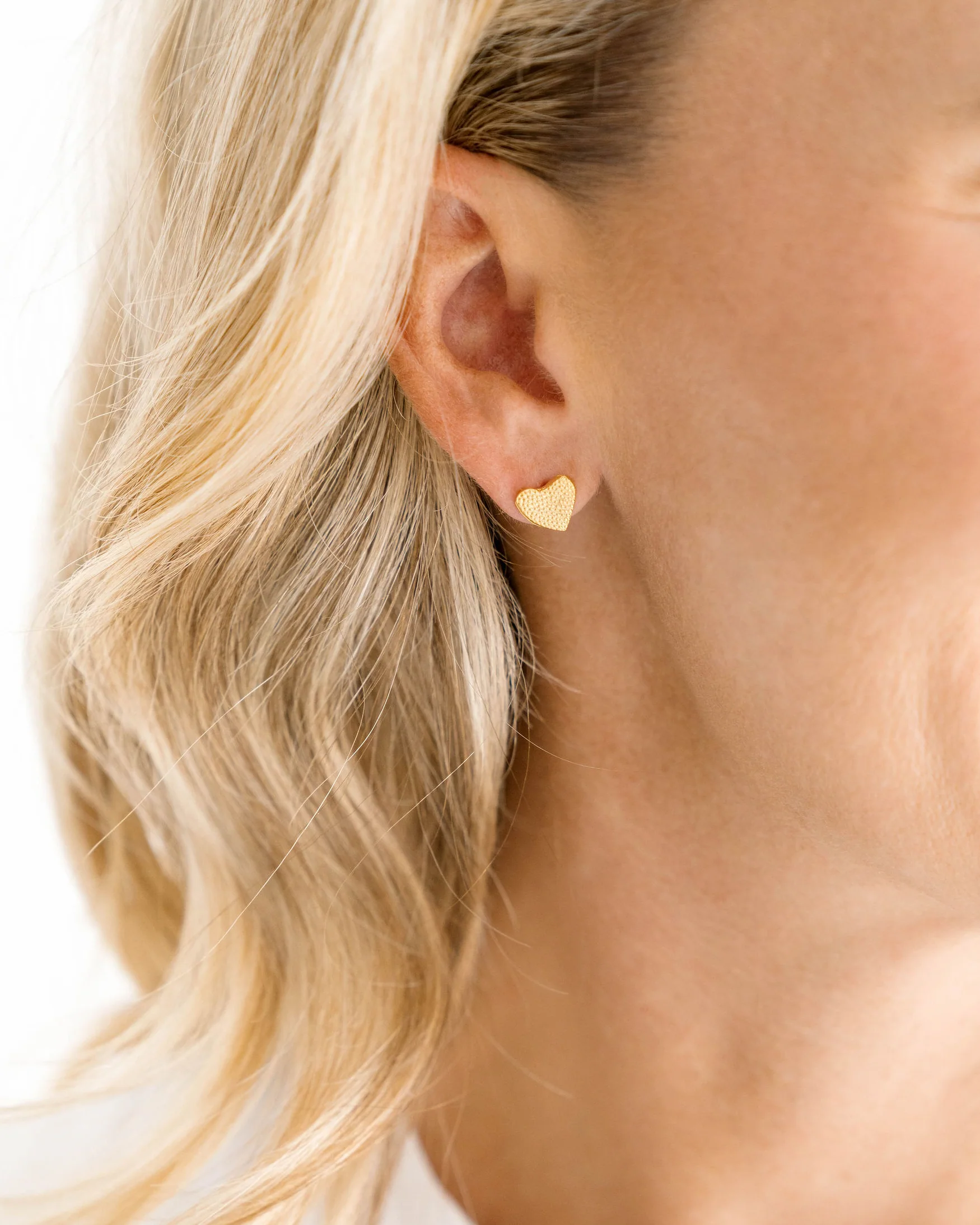 Mini Heart Studs - Image 5