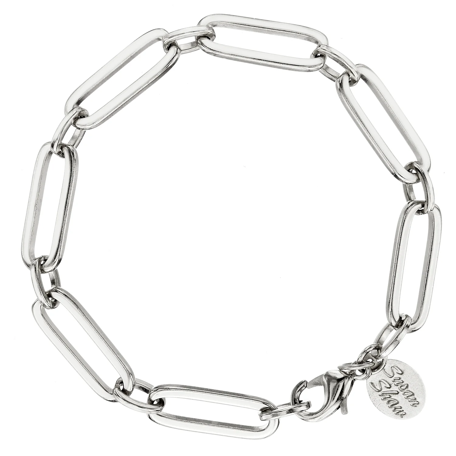 Mixed Link Paperclip Bracelet - Image 5