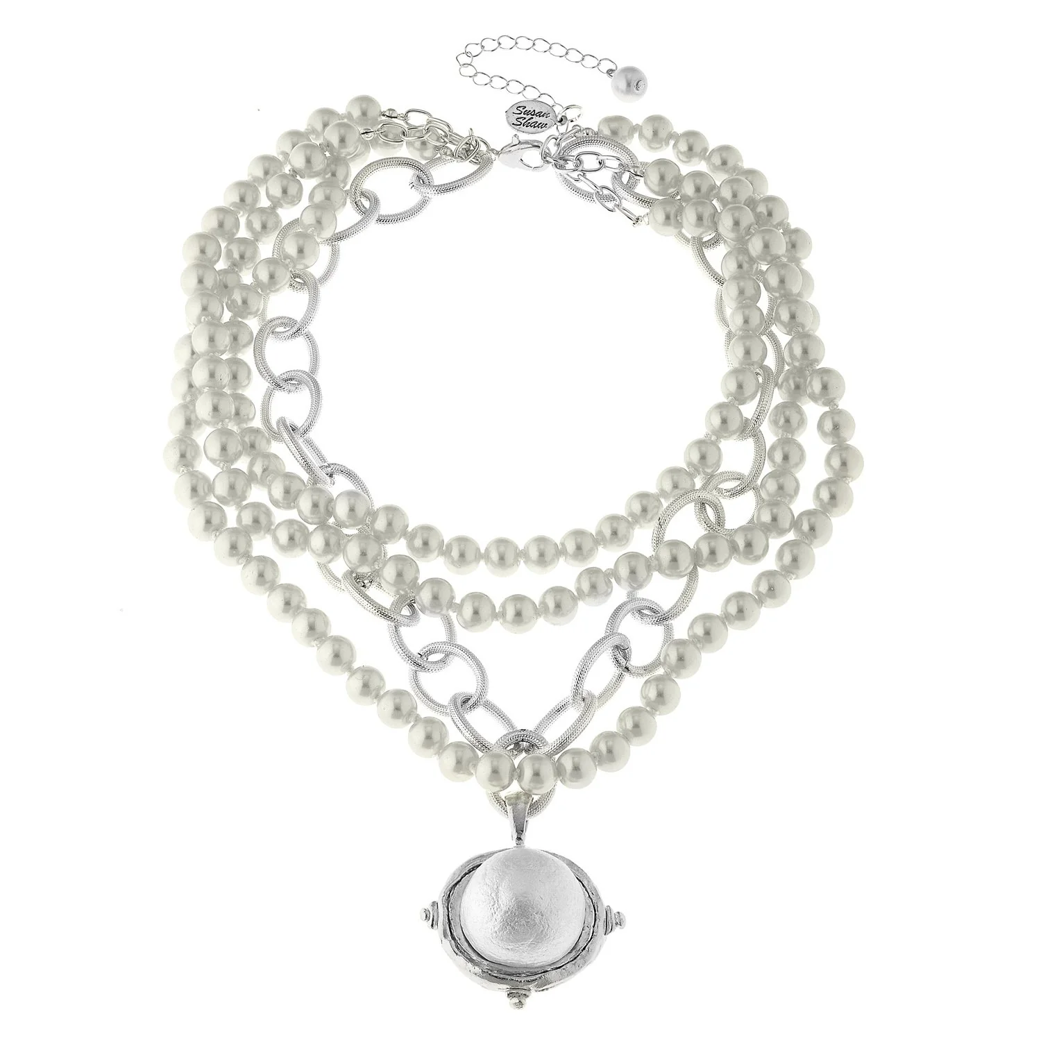 Pearl Cab Multi-Strand Pearl Necklace - Image 4