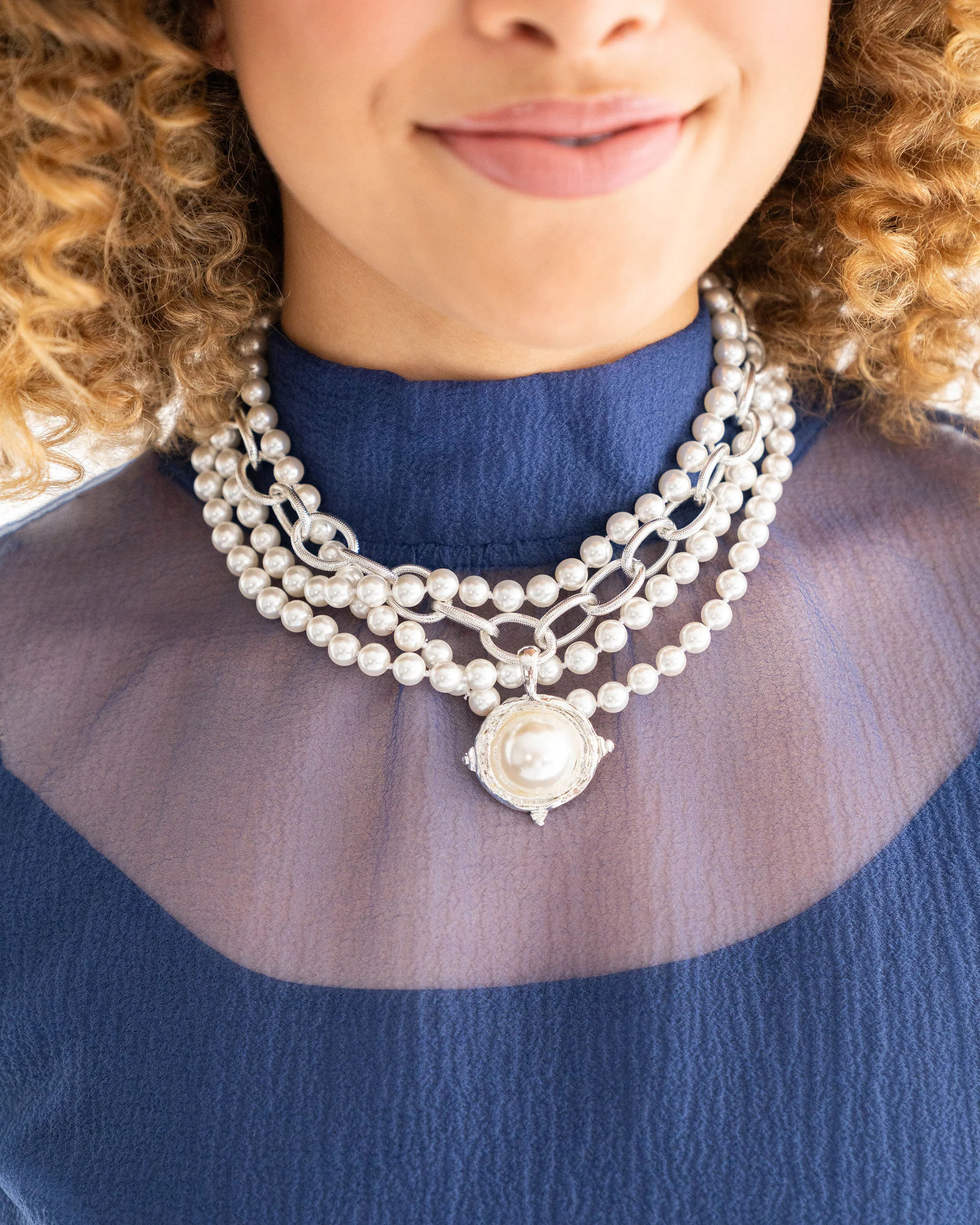 Pearl Cab Multi-Strand Pearl Necklace - Image 6