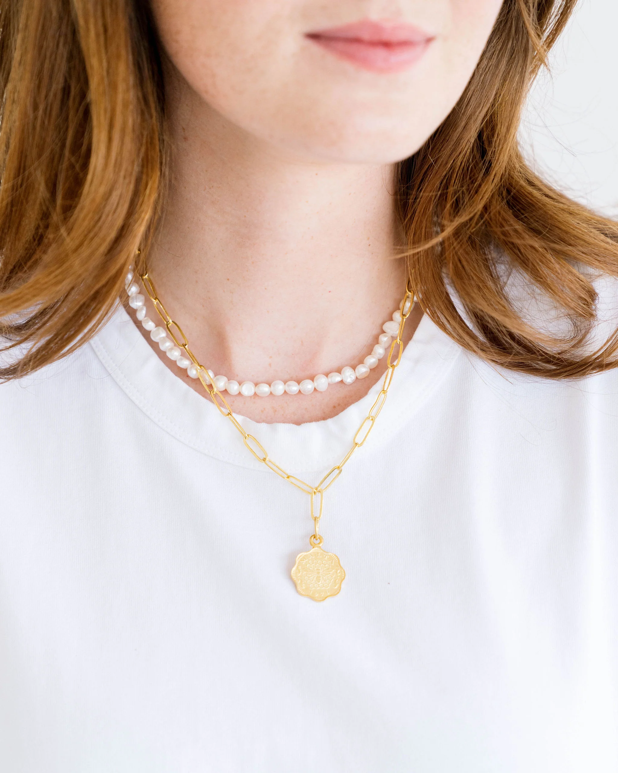 Piper Paperclip Necklace - Image 6