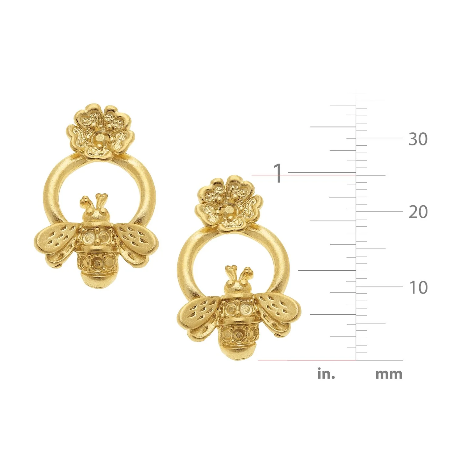 Poppy Bee Studs - Image 4