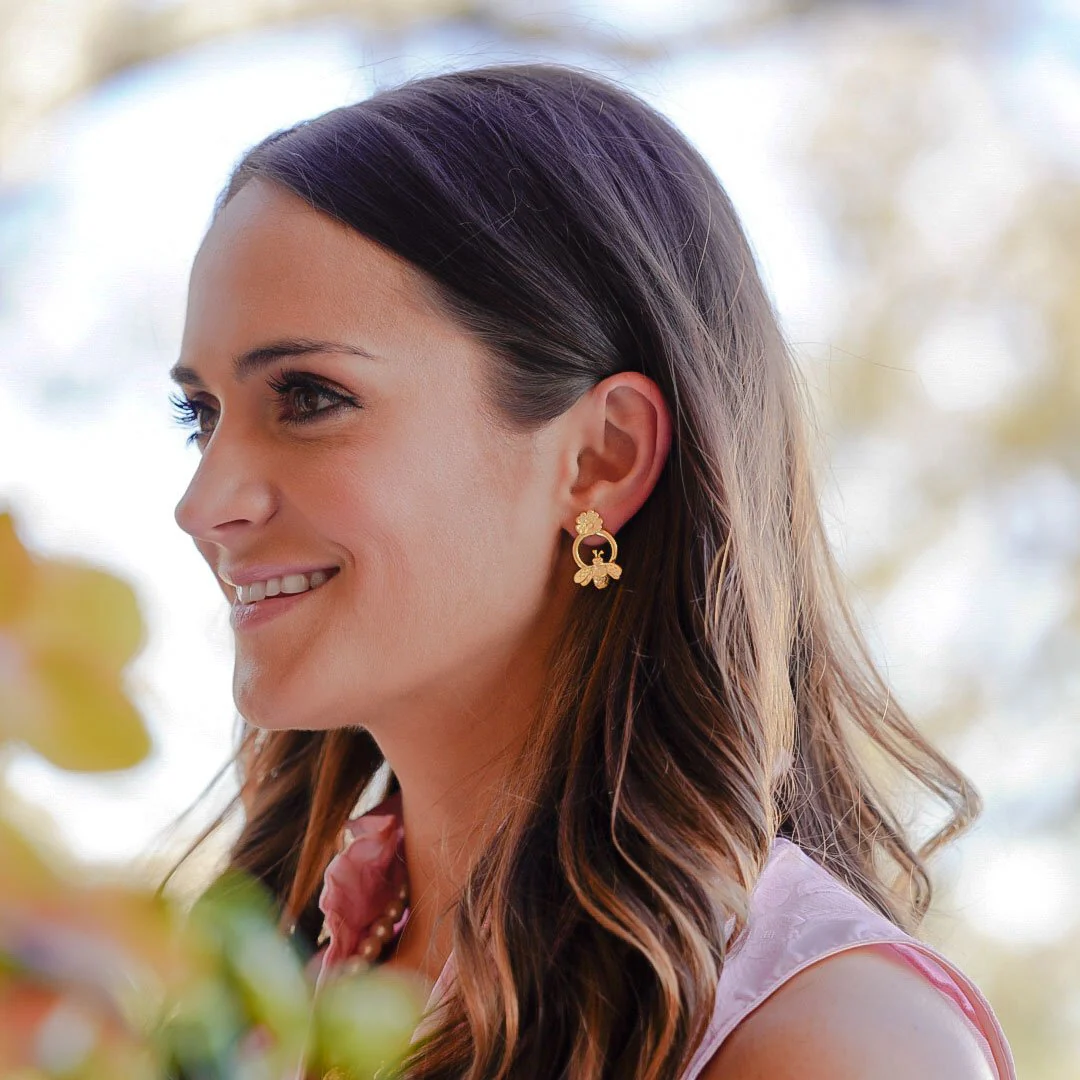 Poppy Bee Studs - Image 7
