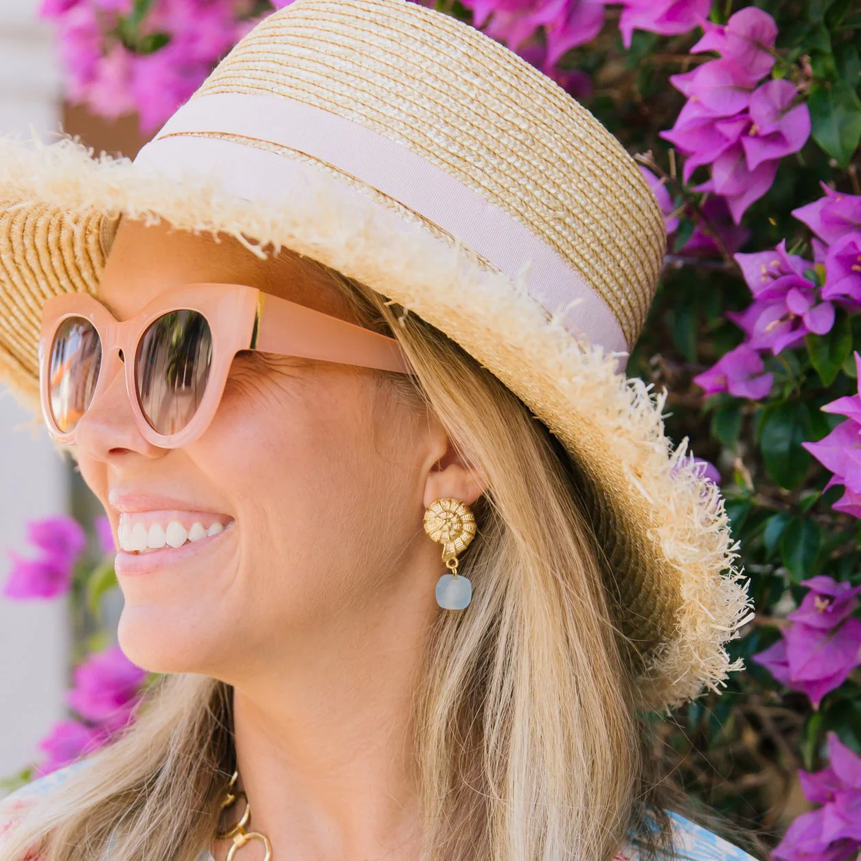 Shell Drop Earrings - Image 8