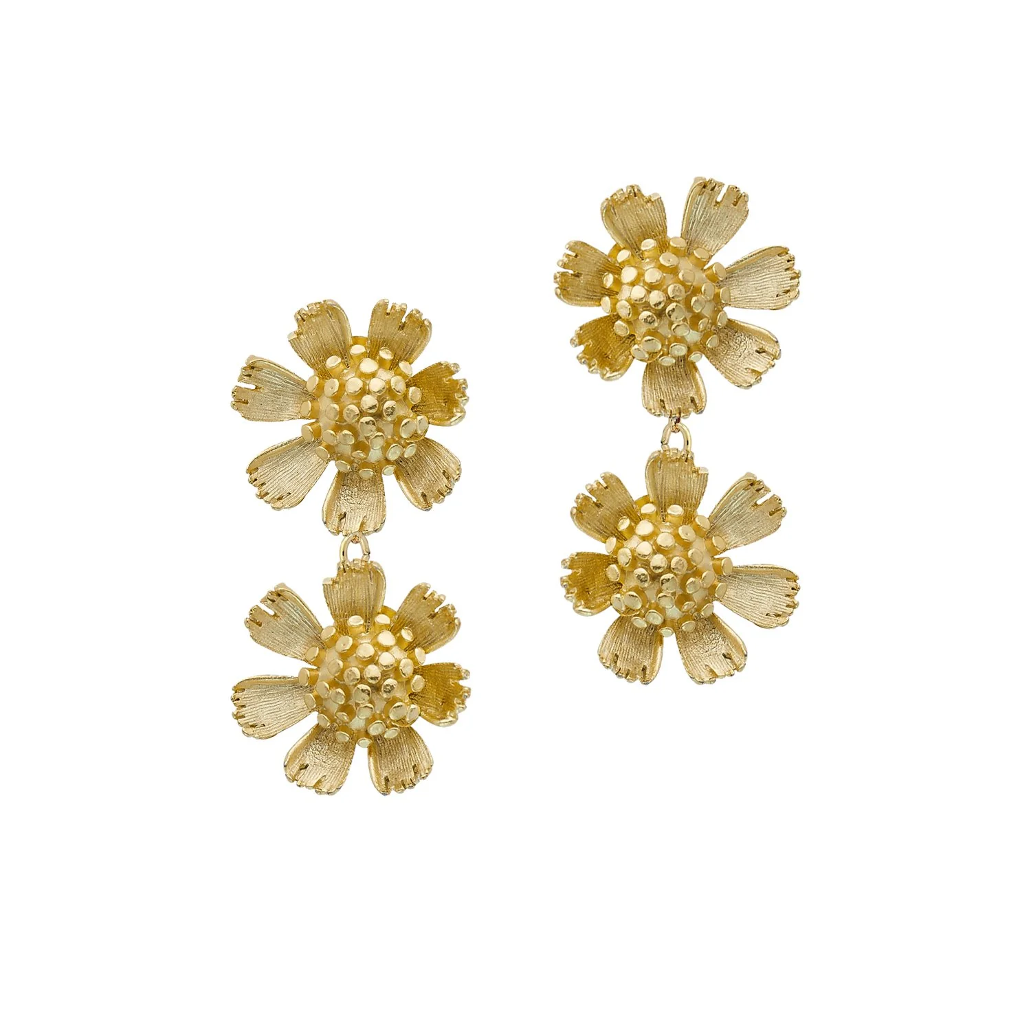 Doubled Up Buttercup Earrings - Image 4