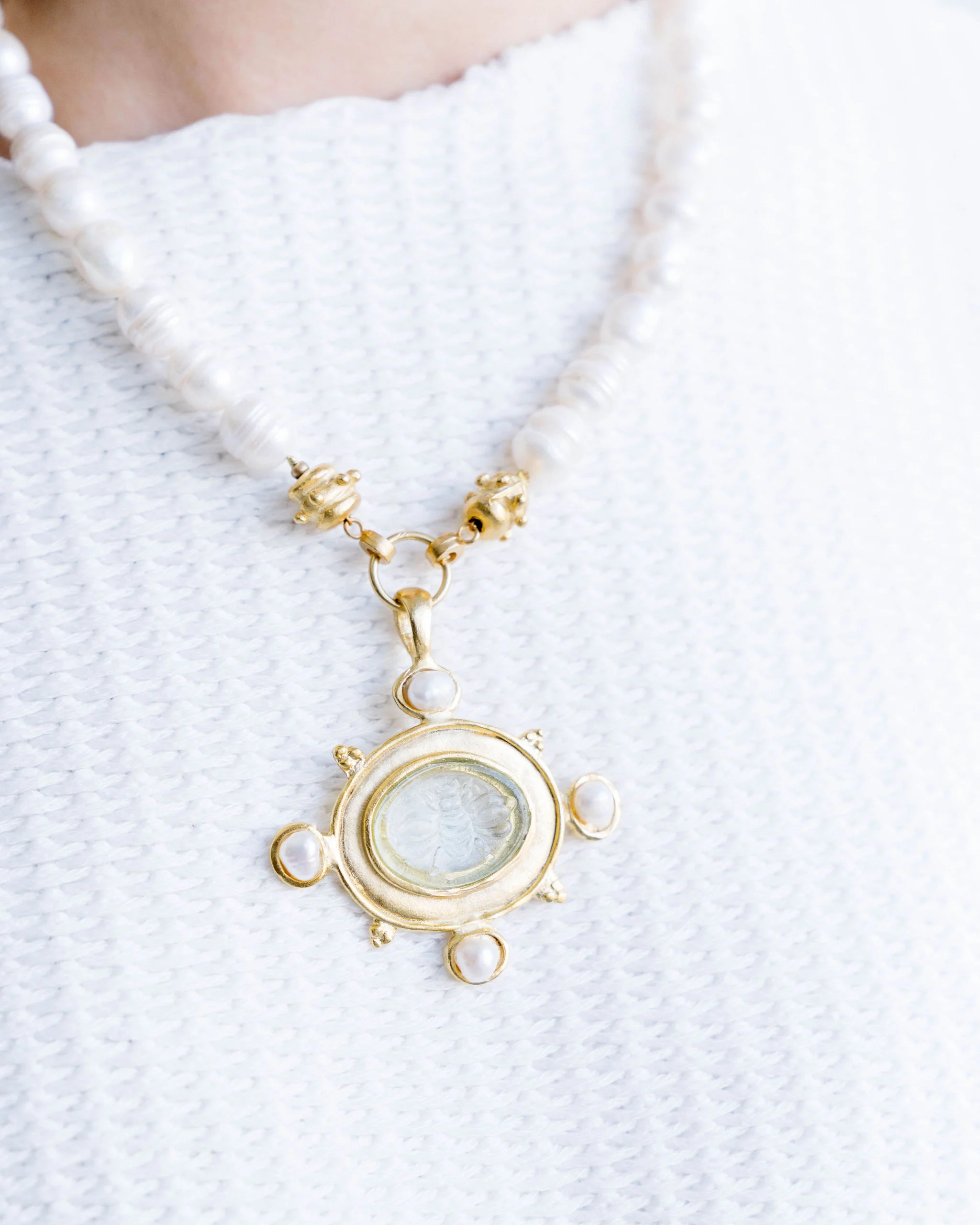 Venetian Glass Marie Bee Necklace - Image 6