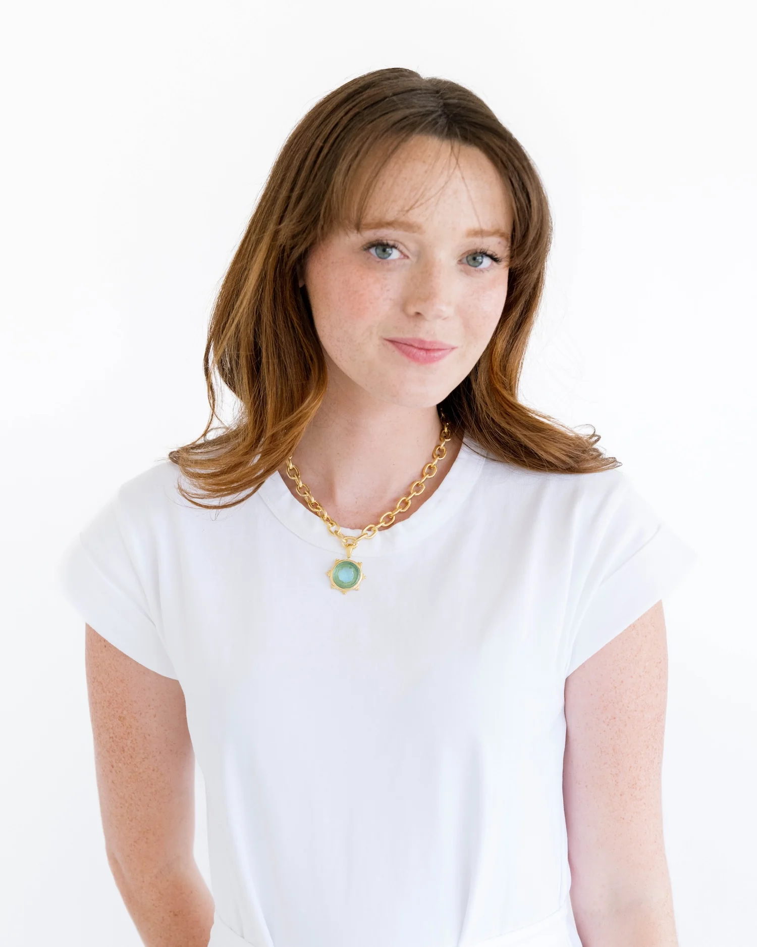 Venetian Glass Coin Necklace - Image 5