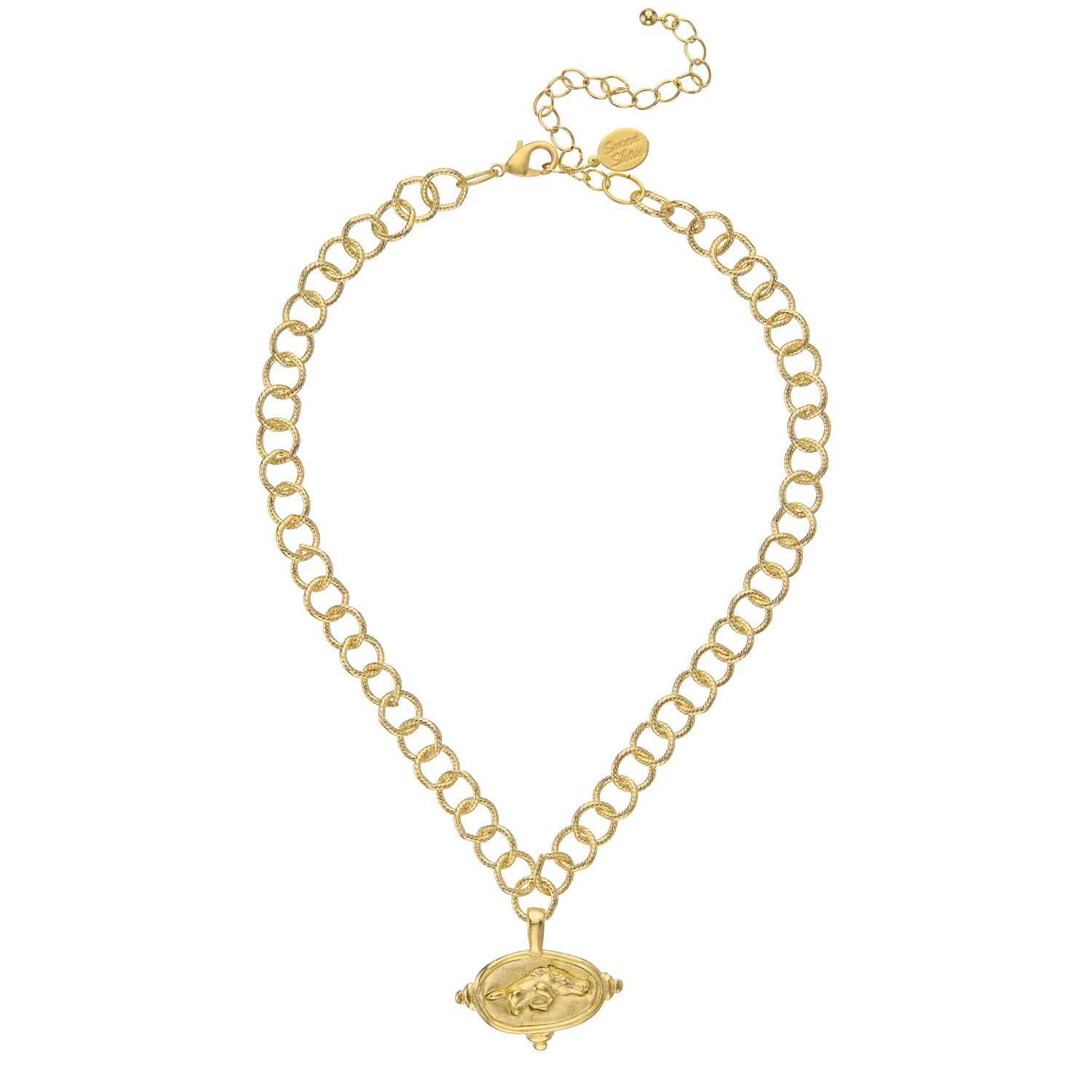 Wild Boar Intaglio Necklace