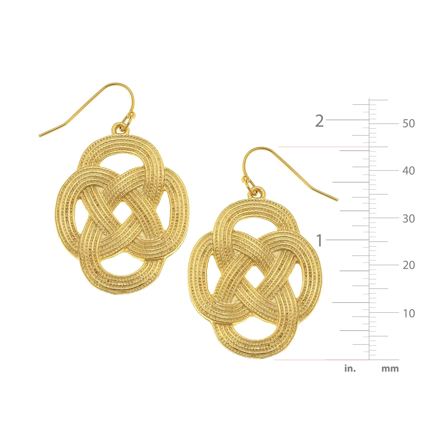 Woven Loop Earrings - Image 4