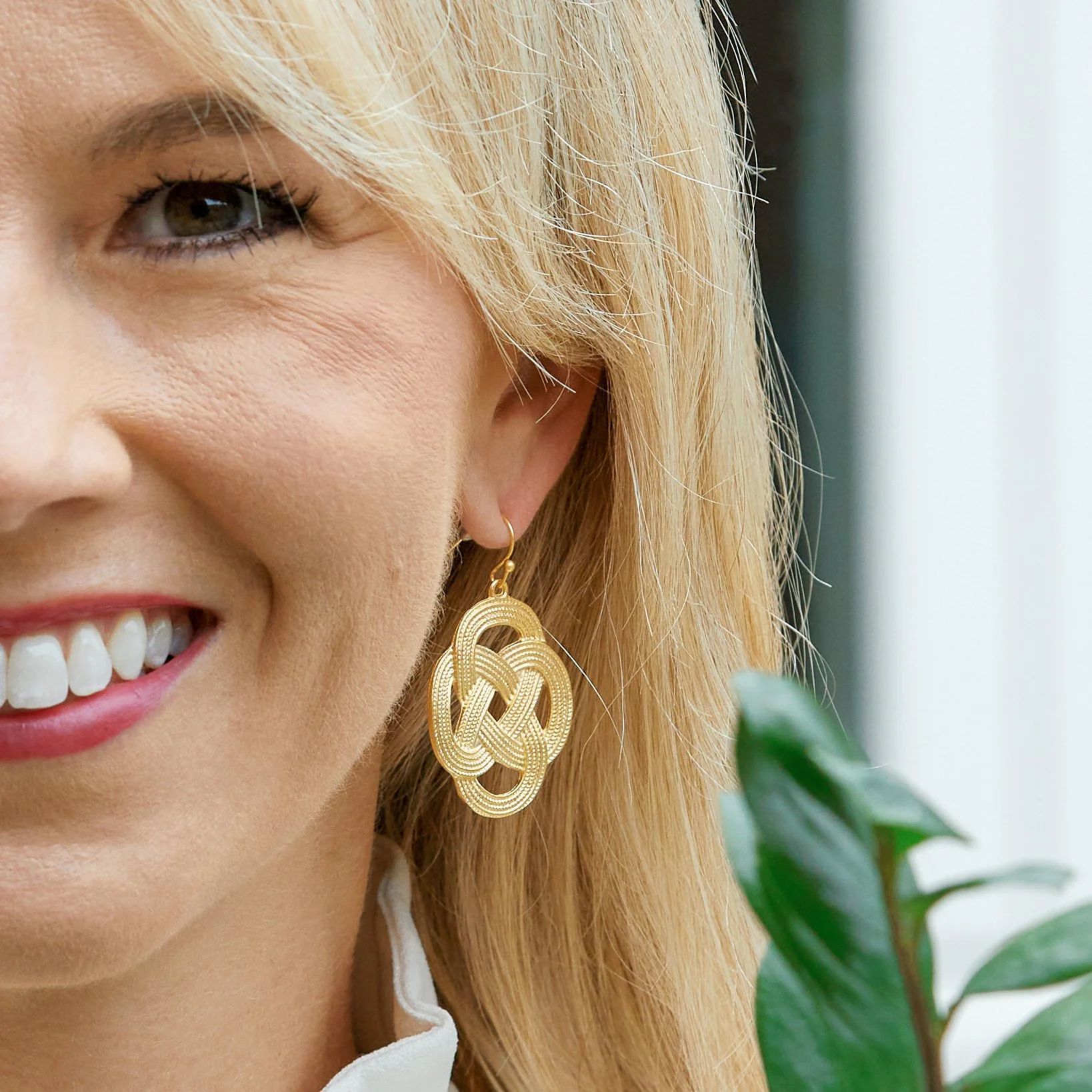 Woven Loop Earrings - Image 6
